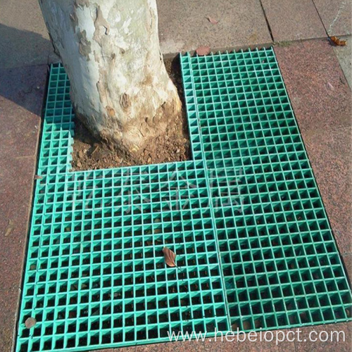 Used yellow frp chemgrate catwalk fiberglass molded grating